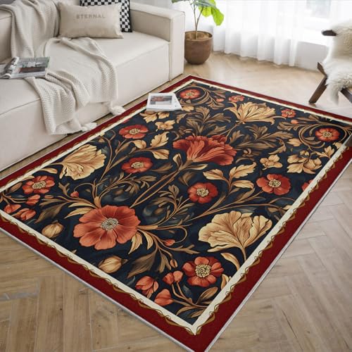 Tapis antidérapant poils bas lavable pour éliminer les risques de glissade au salon - 6