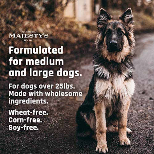 Majesty's Buddy Bites Hip And Joint Wafers For Medium / Large Dogs - Superior Support Supplement - Peanut Butter And Coconut Oil Flavored - 56 Count (Up To 8 Week Supply) #TOP1