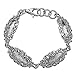 Paz Creations ♥925 Sterling Silver Lace Station Bracelet, Made in Israel(8)