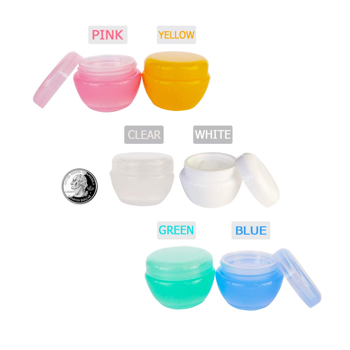 Wopanxye 12pack 20g Refillable Cosmetic Container - Image 4