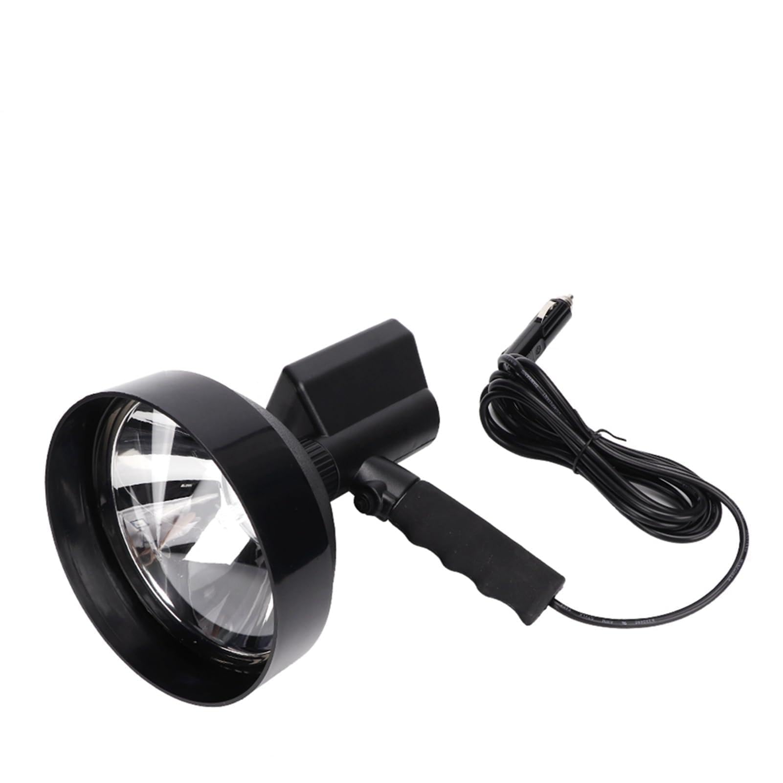 CHICIRIS Światło Punktowe Lampa Ksenonowa ABS 55 W 12 V do 24 V 4000 Lm 300 do 500 M IP56 Przenośna Lampa na Kemping Polowanie Wędkarstwo Żeglarstwo Bezpieczeństwo z ładowarką samochodową i żarówką
