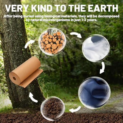 Wabenpapier Verpackungsmaterial 30cmx50m, Papier-Luftpolsterfolie, Verpackungspapier Paketfüllmaterial, Umweltfreundliche Alternative zu Luftpolsterfolie, Wabenverpackungspapier für Umzug und Versand