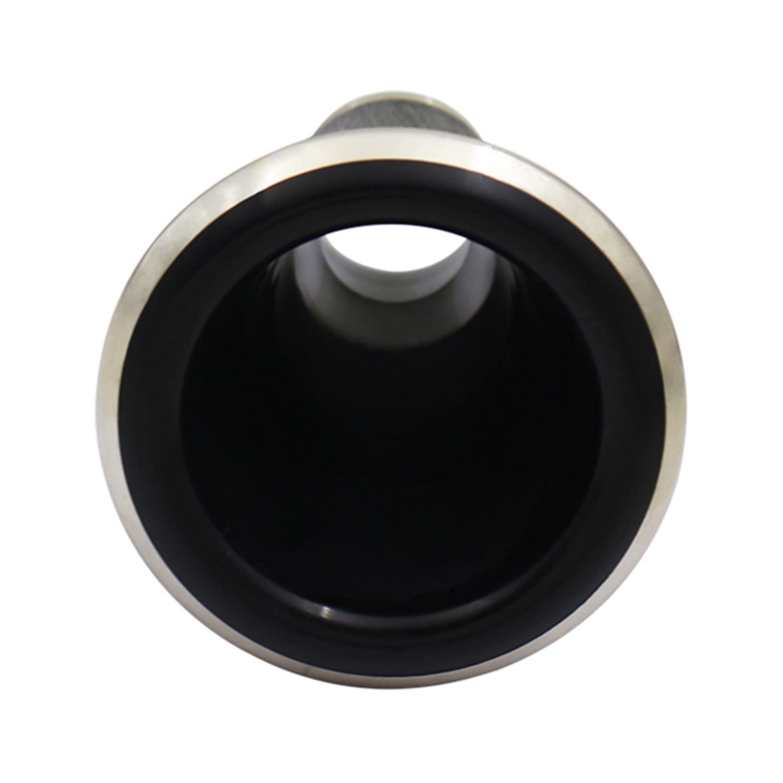 Bakelite Clarinet Bell Mouthpiece With Alloy Reinforcement - Shockproof Crack-Proof Woodwind Accessory, Easy Install 3cm Joint
