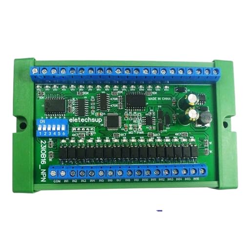 Modbus RTU RS485 carte d'extension 16 entrées sorties contre les parasites