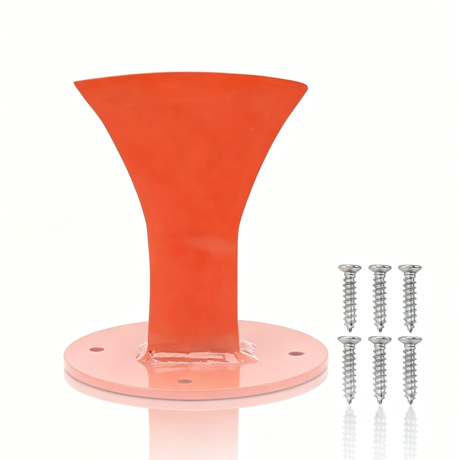Divisor de leña, divisor de leña manual, resistente, antideslizante, estufa de leña, herramienta para chimenea para interiores y exteriores (naranja)