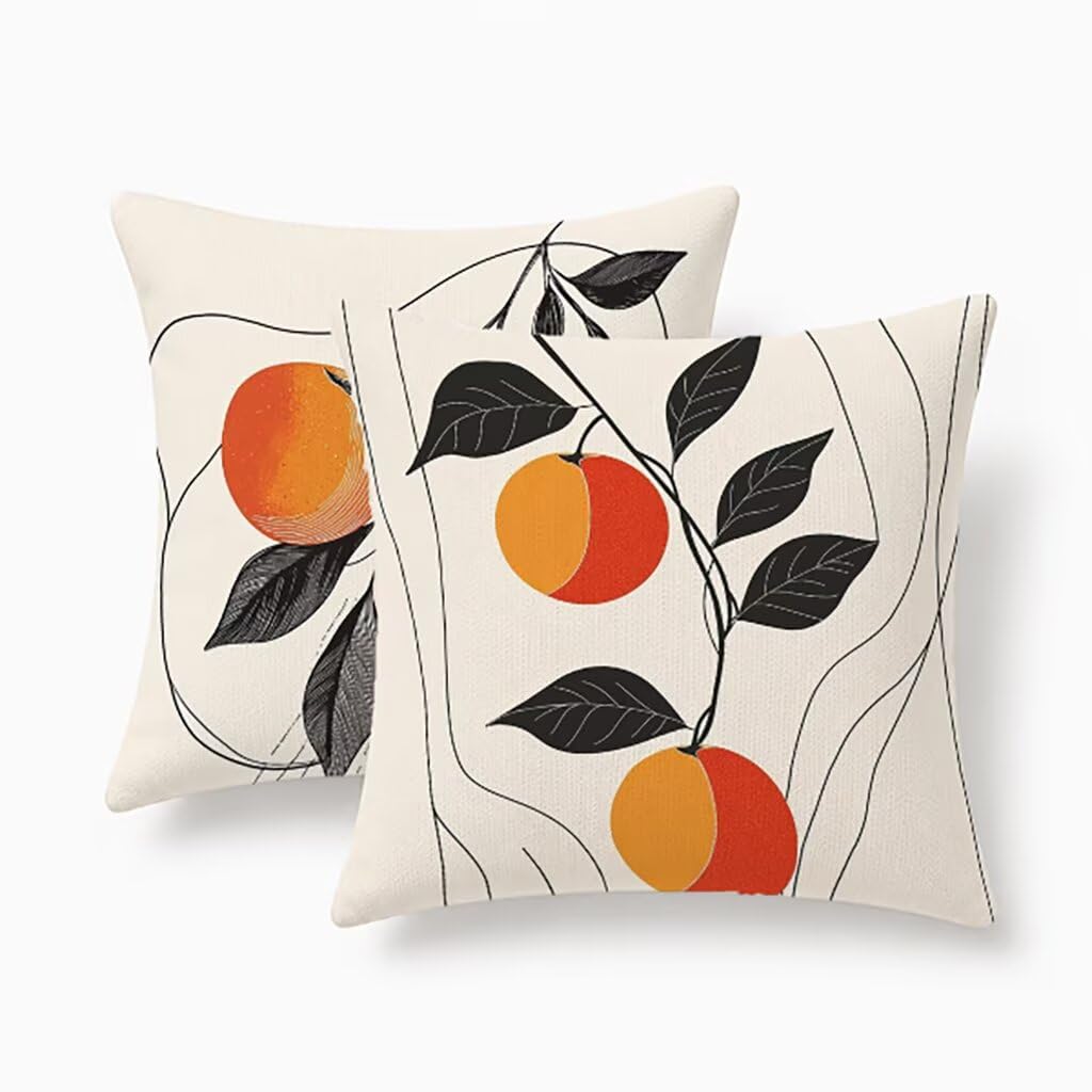 Coussin extérieur imperméable beige 50x50 en lin pour embellir votre terrasse et salon