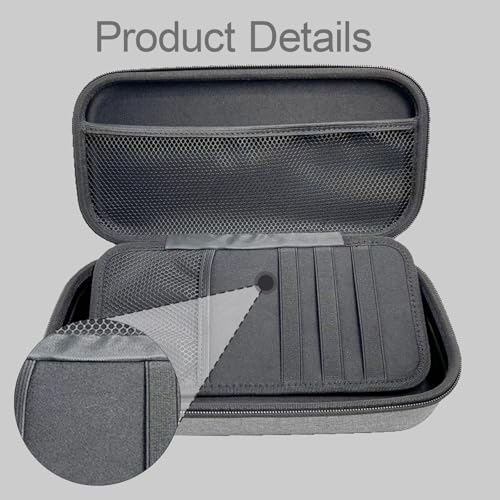 Bolsa de Viaje para Accesorios de Golf de Poliéster Ligero con Cremallera y Secciones 3