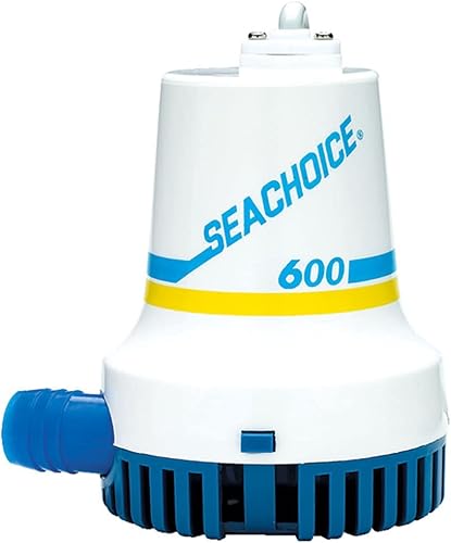 Seachoice Bomba de sentina universal de 600 GPH Marine 12V