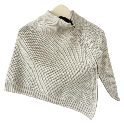 Elegant Knit Shawl Overlay Crocheted Turtleneck for Formal Occasions Wedding Bride Women Knitted Scarf Multipurpose