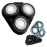 EVERGREEN LUXE SH50 Replacement Shaver Heads Compatible with Philips Norelco Series 5000 (S5xxx) Electric Razors, SH50 Blades Fits for Philips Norelco Series 5000 Replacement Heads