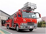 青島文化教材社 1/72 ワーキングビートルシリーズ No.3 はしご付き消防車 (大津市消防...