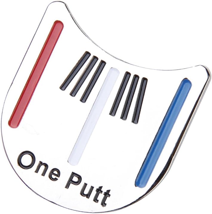 Generic Golf Putting Alignment Tool Ball Marker with Hat Clip