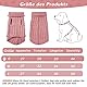 Hundepullover Haustier Pullove, Winter Warmer Hund Katzenpullover, Kleine Hunde Rollkragen Strickpullover, Strickpullover Oberbekleidung für Kleine Mittelgroße Hunde und Katzen(Rosa S)