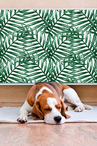 Cache radiateur vert magnétique 90x60cm et tapis décoratif de couverture d'aération - 4