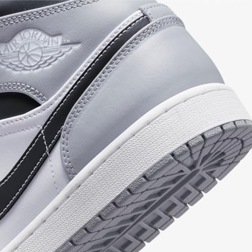 Nike Mens 1 Mid 554724 078 Light Smoke Grey 2.0 - Size 10 | Image 4
