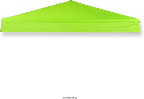 Miniatura 6 de Cubierta de repuesto para carpa, de Simpy Sports, cuadrada, para carpa con patas de 10 pies, 8 x 8 pies, color café