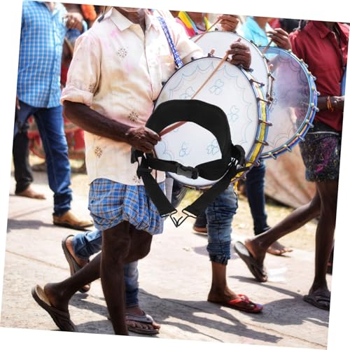 Sangle tambour africain en nylon avec crochet réglable pour percussion - 5