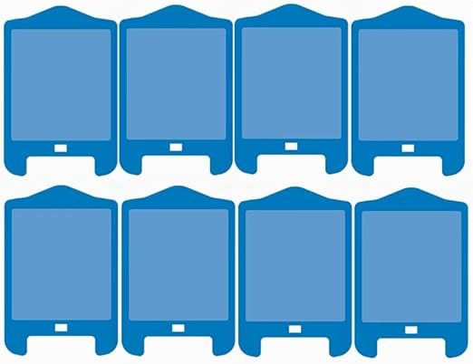 8 Pack Refill Cartridges Kit for Plug-in Blue Light, for Stem Light, Replacement Glue Cards (8 Pack)
