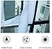 AC Parts 157'' Window Seal for Mobile Portable Air Conditioner Unit and Tumble Dryer,Sealing Baffle for Window Air Exchange Guards with Zip and Adhesive Fastener(400cm)