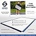 Skate Anytime - Synthetic Ice for Hockey - Skateable Artificial Ice Tiles - Backyard Ice Rink - Expandable (Skateable Synthetic Ice for Hockey Training, Deluxe Rink (36 Panels) 100 sq ft)