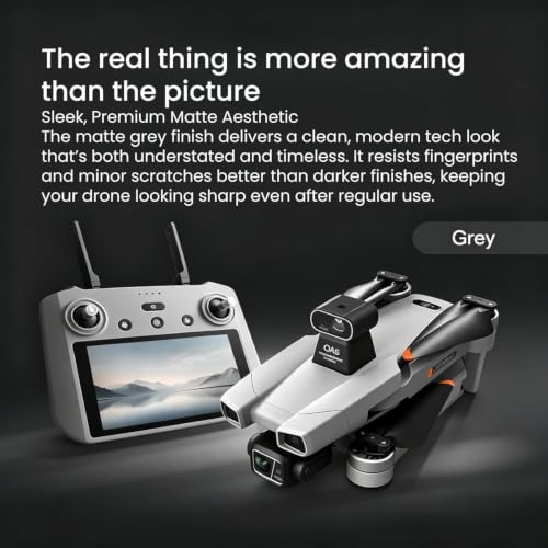 Image of AE86ProMax Drones with camera for Adults 4k,3 Batteries,Gray | True 4K Video, Upgraded Touch Screen Tablet Remote,3-Axis Mechanical Gimbal,500g Payload,8000mAh About 45 Mins Endurance