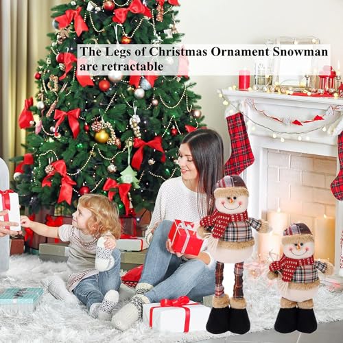 Ibluelover-Christmas-Decorations-Figurine-Telescopic-Length-Christmas-Ornament-Snowman-Reindeer-Santa-Claus-Plaid-Standing-Home-Decorations-Doll-Soft-Door-Window-Table-Tree-Holiday-Decor-1-Piece Ibluelover Christmas Decorations Figurine Telescopic Length Christmas Ornament Snowman Reindeer Santa Claus Plaid Standing Home Decorations Doll Soft Door Window Table Tree Holiday Decor 1 Piece