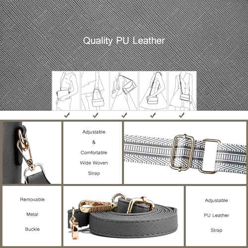 Small Crossbody Bags for Women Vegan Leather Purses Women's Shoulder Handbags Wallet Satchel Cross Body Purse 6