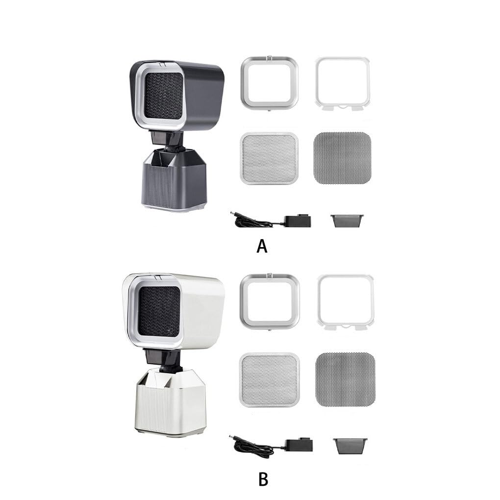 Mini hotte aspirante portable et résistante avec 2 vitesses,Blanc