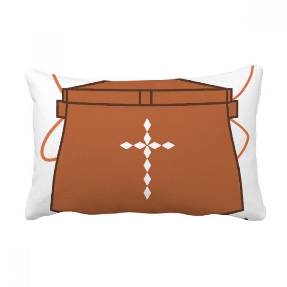 Coussin lombaire Tokelau Océanie grand format 16x24 pouces housse et insert de décoration salon