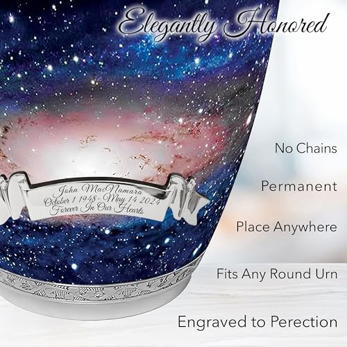 Image of Cosmic Galaxy Cremation Urns for Human Ashes Adult Female Urns for Ashes