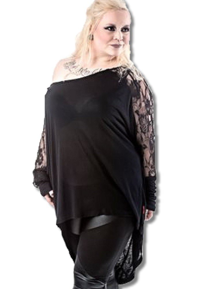 Amazon | [クイーンオブダークネス] 大きいサイズ ぽっちゃり ゴシック