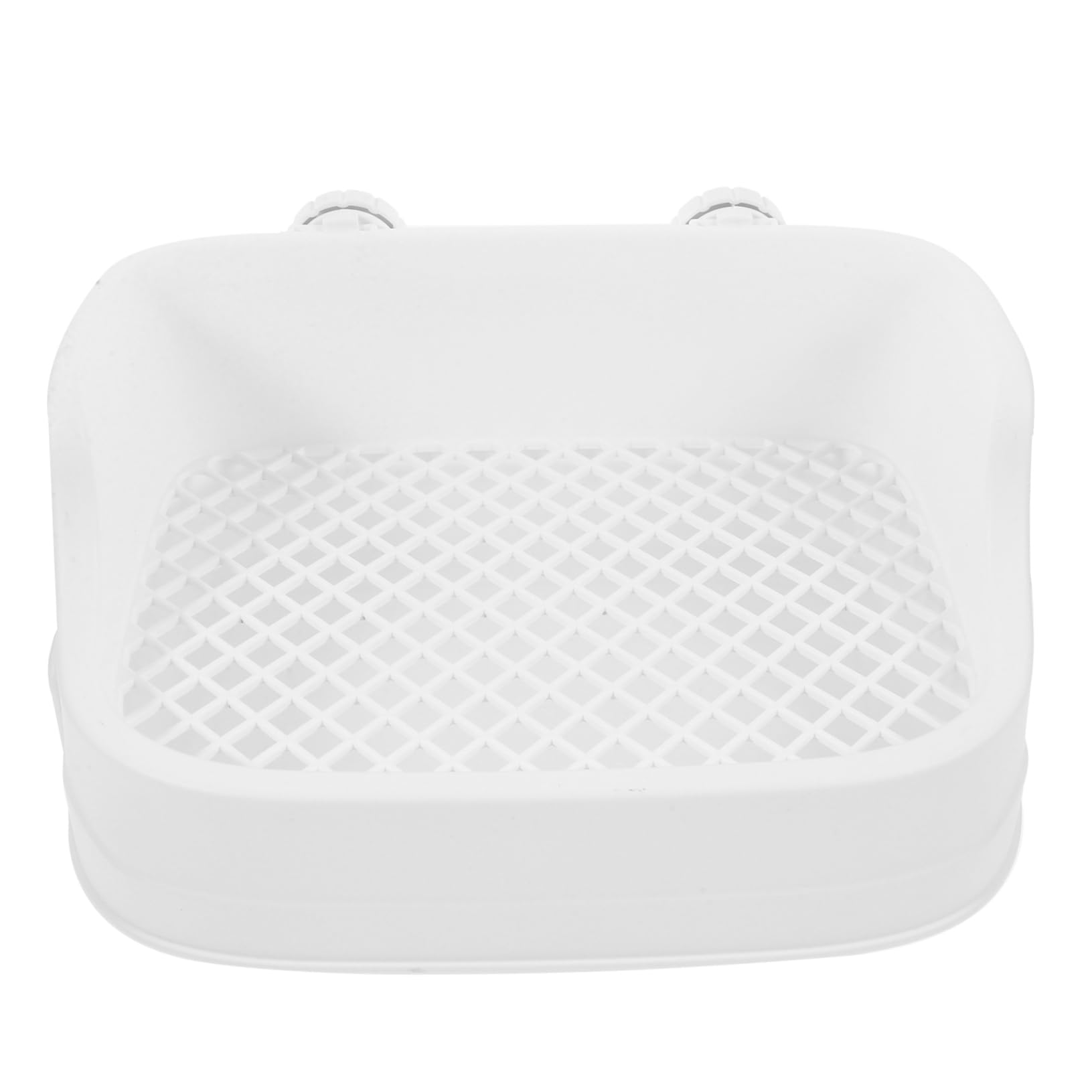 Boîte Litière Lapin Antigoutte pour Petits Animaux Bac à Litière Réutilisable pour Cage Intérieure Toilettes Lapin Nettoyage Facile Maison Toilette Propre