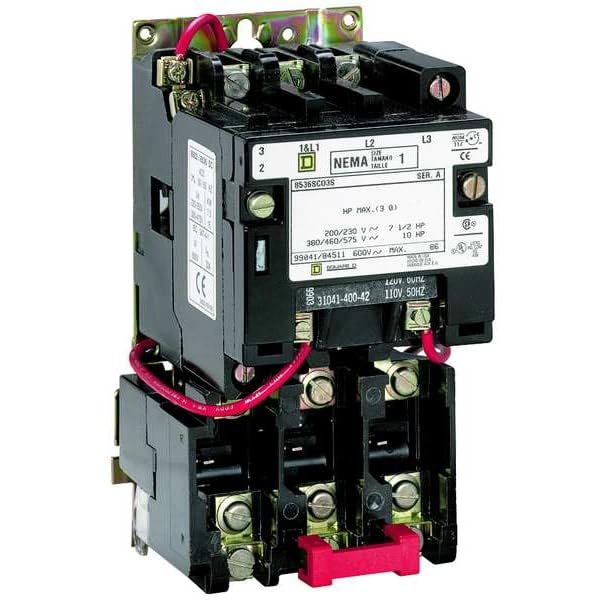 Magnetic Motor Starter,NEMA,208V,3P,18A