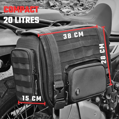 Image of Pangong V2 Motorcycle Pannier Bags | 50L | Waterproof | Ideal for Himalayan 450