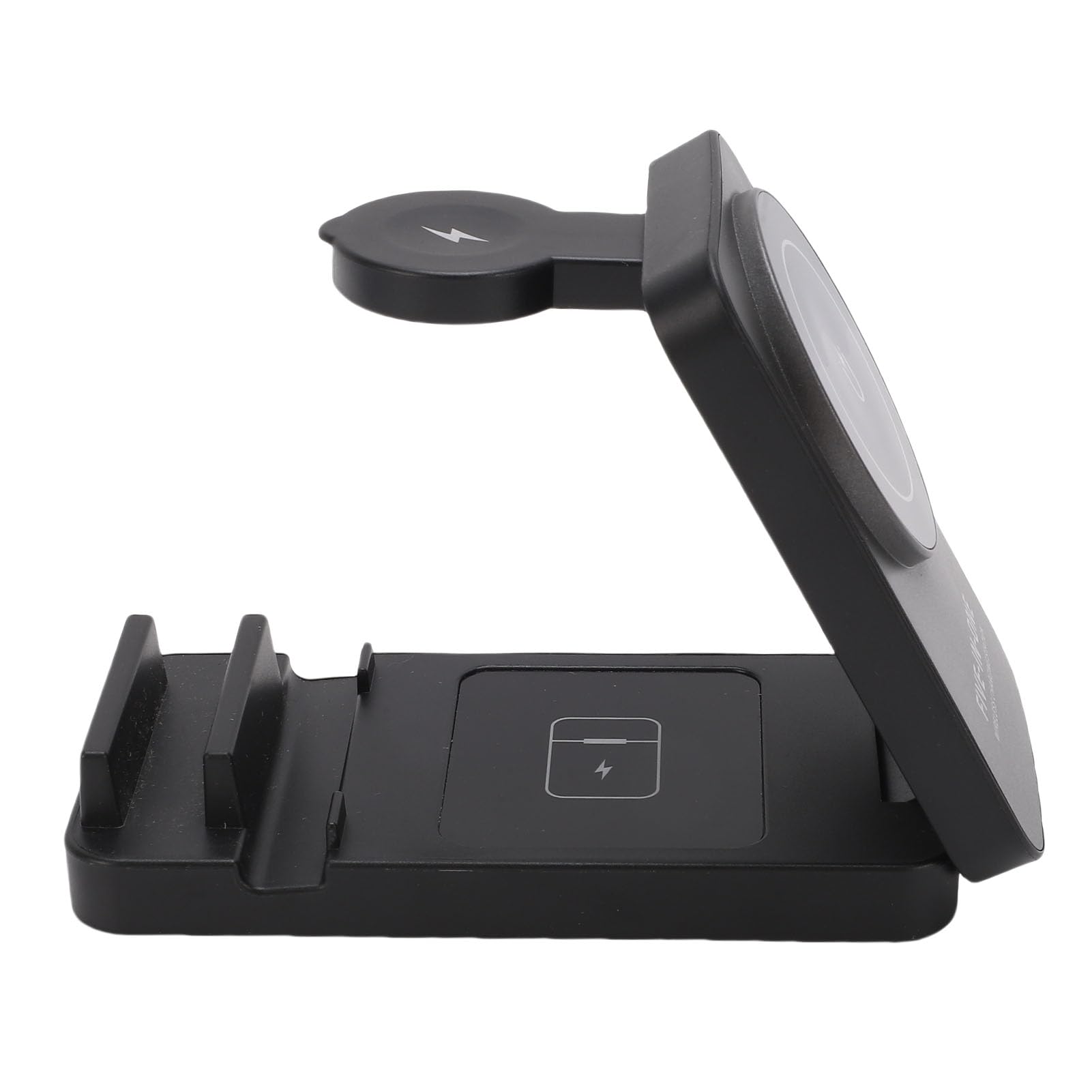 Generic Station de Recharge de Téléphone, Support de Chargeur Magnétique 15W, Charge Rapide, Large compatibilité pour Téléphones, écouteurs, Montres, Maison et Bureau
