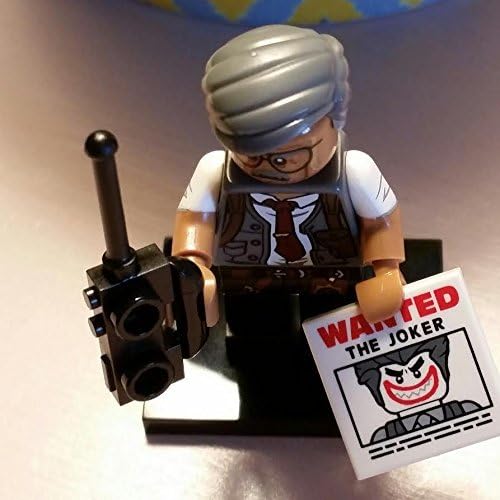 BATMAN DC Comics Lego Movie 008 Commissioner Gordon Mini Blind Bag Figure_71017