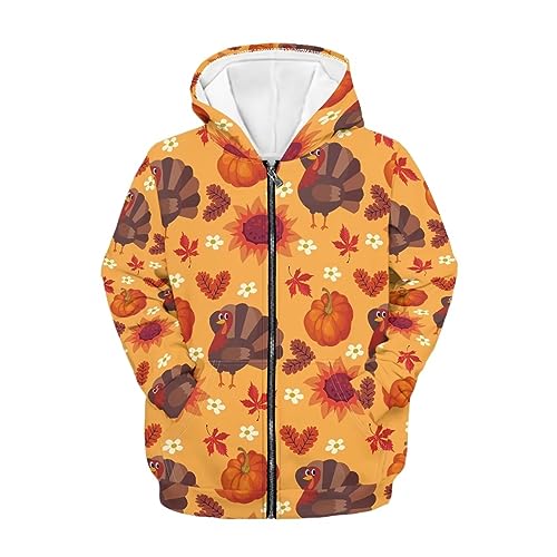 Sweat à capuche zippé pour enfants veste de sport garçons et filles