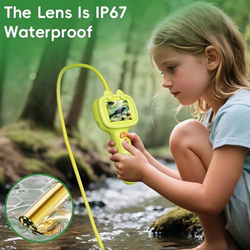 Caméra endoscope avec lumière objectif étanche IP67 écran IPS - 4