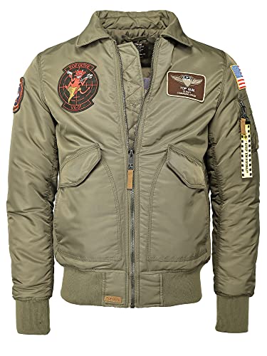 Top Gun Herren Bomberjacke Tg20214004 Olive,L