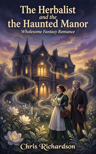 The Herbalist and the Haunted Manor: Wholesome Fantasy Romance (English Edition)