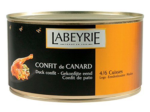 Labeyrie Confit de Canard 4 bis 6 Entenkeulen Enten-Confit 1280g Labeyrie Confit de Canard 4 bis 6 Entenkeulen Enten-Confit 1280g