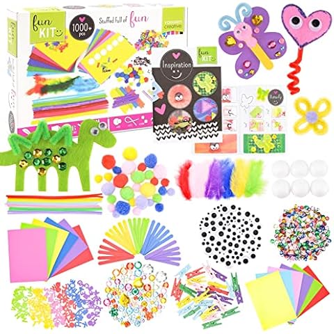 Kit de manualidades Vaessen Creative con más de 1000 piezas Cover