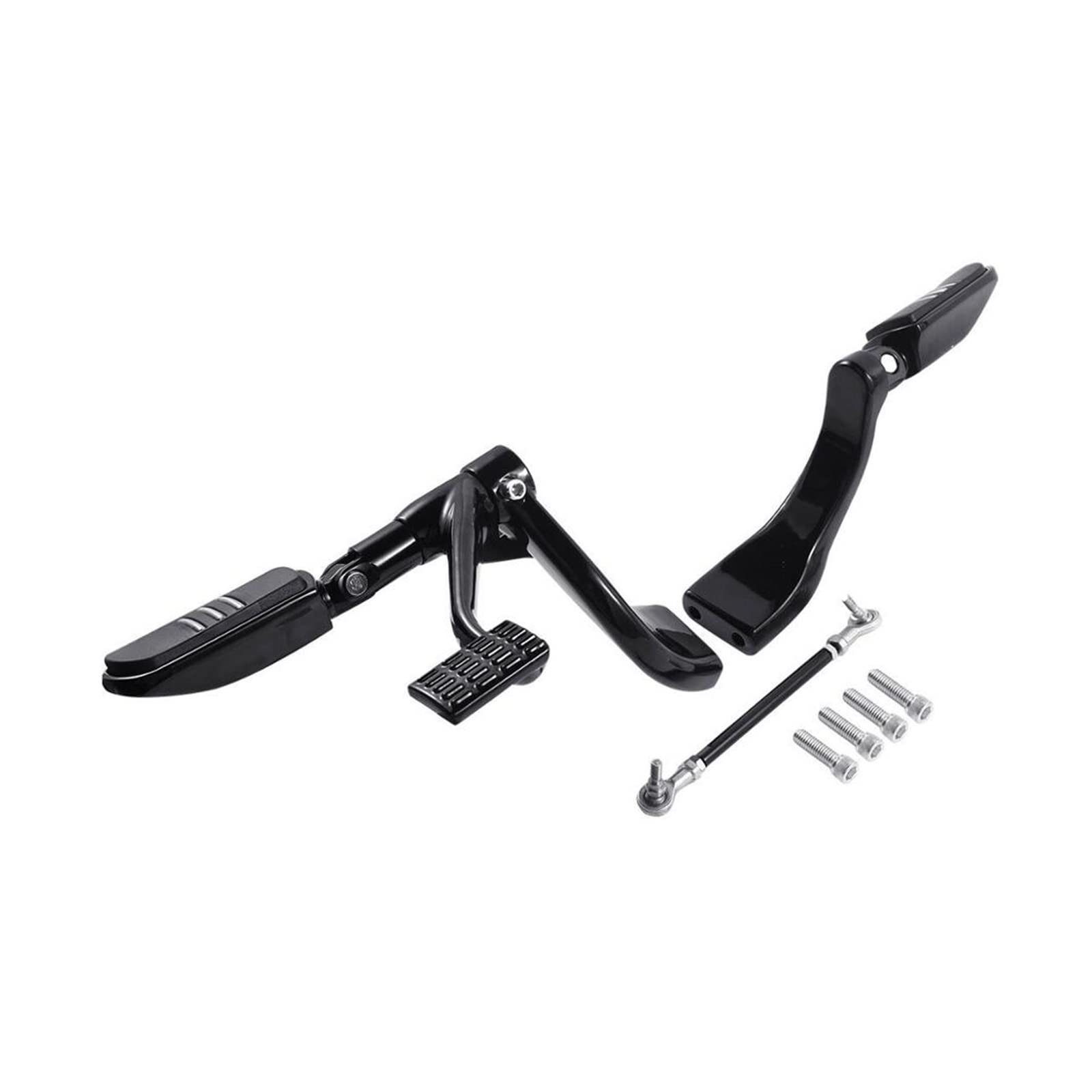 Amazon.co.jp: オートバイミッドコントロールキットフットペグ