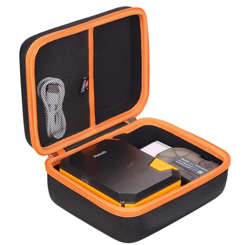 Funda Makeid P31 rígida para solucionar golpes y desorden de consumibles de etiquetadora 2