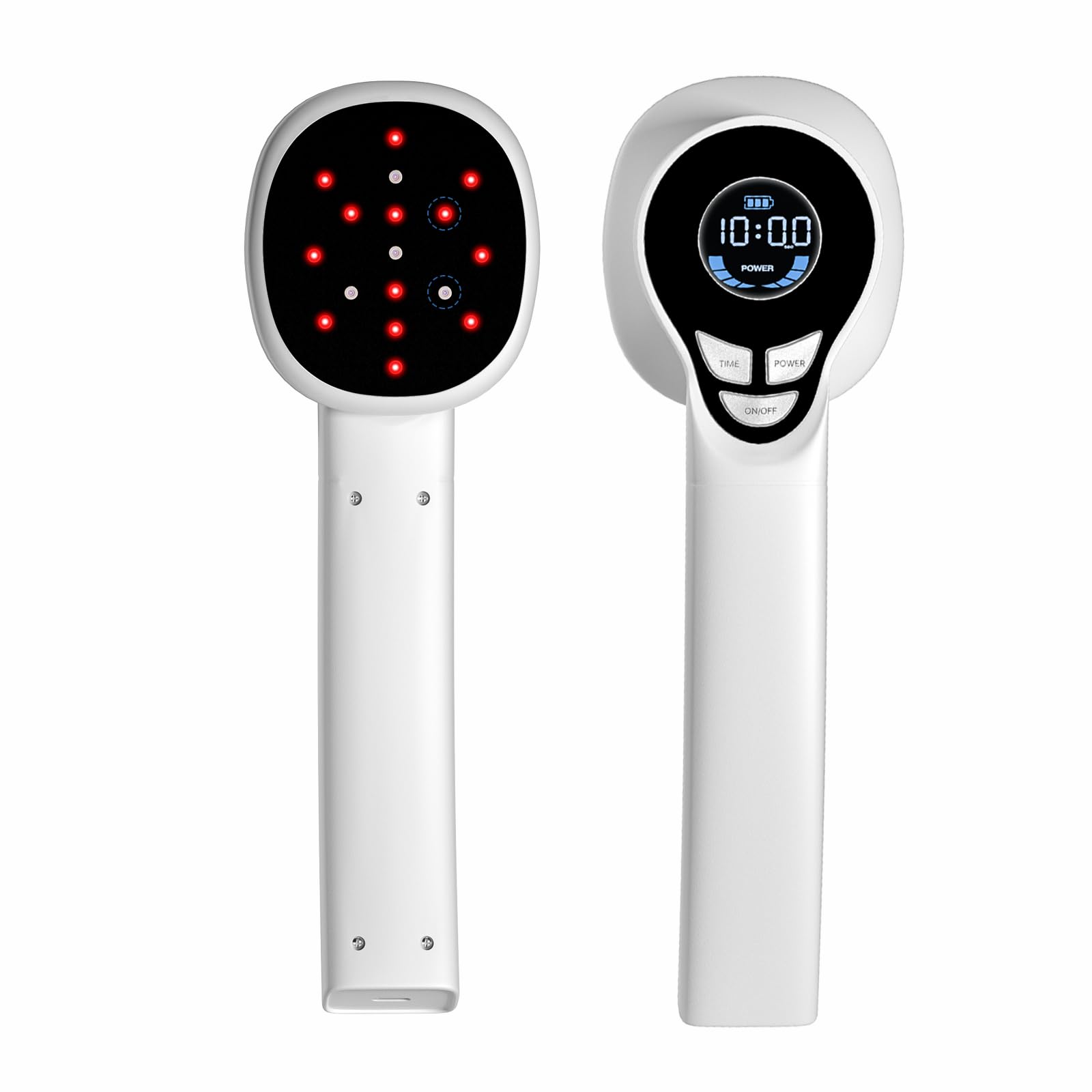 LASEPREHT Handheld Red Light Therapy Device, Portable Pain Relief Device, 650nm 808nm Therapy Instrument