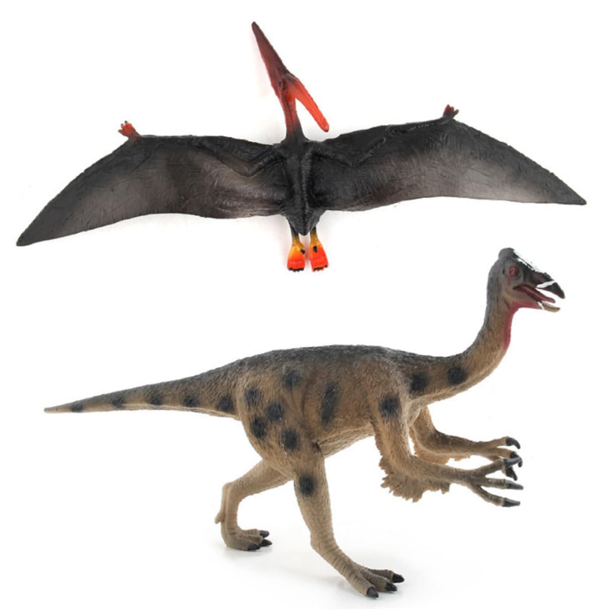 Toyvian 3pezzi Pterosaur Model Pvc Educativo Per Realistico Per Collezione e Decorazione Per Feste Tema