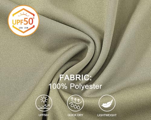 TBMPOY Mens Sun Protection Hiking Shirts Long Sleeve Water UPF 50+ SPF UV Shirts Lightweight Fishing Hiking Swimming3