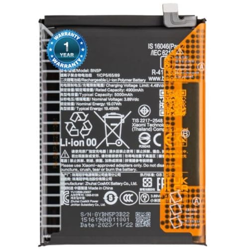 Image of Original BN5P for Redmi Note 13 5G | Redmi Note 13 4G - Battery with 1 Year Warranty****(LR140)