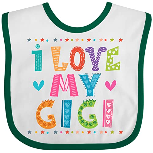 inktastic I Love My Gigi Outfit for Babies Baby Bib