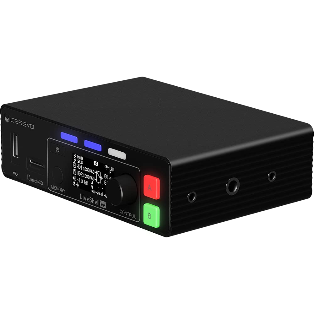 Amazon.co.jp: 【国内メーカー】Cerevo LiveShell W PCレス ライブ配信